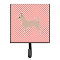 Micasa Chihuahua Checkerboard Pink Leash or Key Holder MI626923